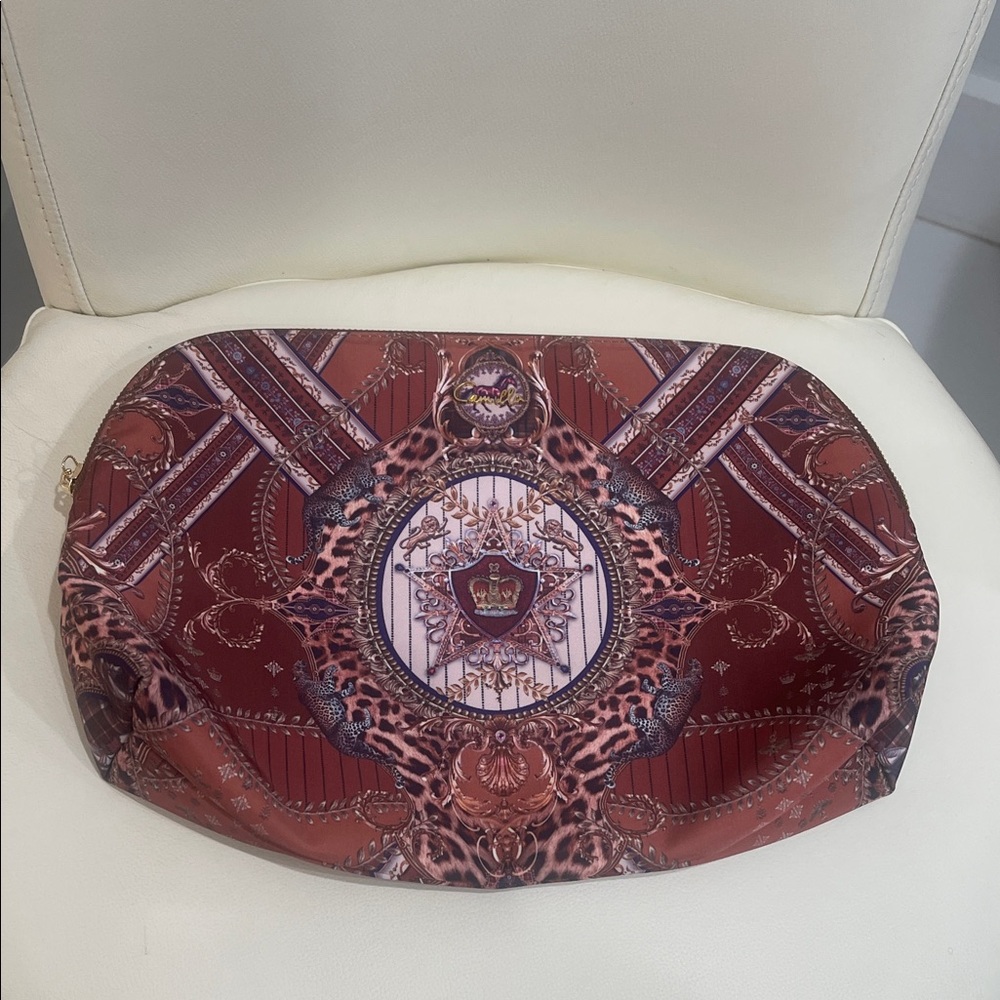 Camilla Patterned Cosmetic Bag